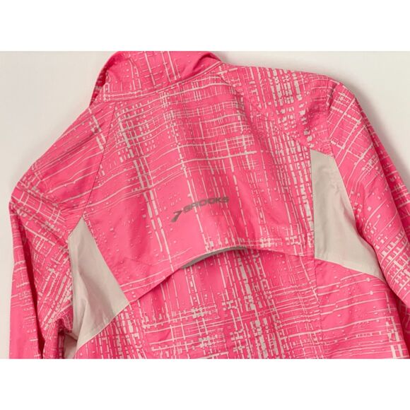 Brooks Pink Windbreaker Track Jacket Shelter Technology Women's Small-Medium K28 - Picture 4 of 15